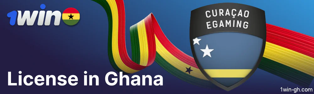 Information about 1win license and legal status in Ghana